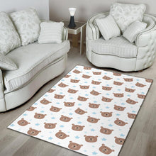 Load image into Gallery viewer, Bear Pattern Print Design BE02 Area Rugs
