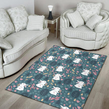 Load image into Gallery viewer, Rabbit Pattern Print Design RB013 Area Rugs
