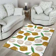 Load image into Gallery viewer, Onion Pattern Background Area Rug
