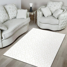 Load image into Gallery viewer, arabic white pattern Area Rug
