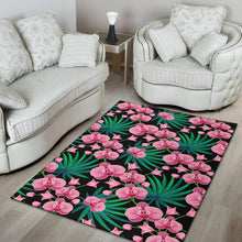 Load image into Gallery viewer, Orchid Pink Pattern Print Design OR06 Area Rugs
