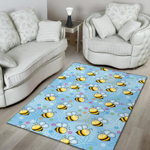 Load image into Gallery viewer, Bee Pattern Print Design BEE03 Area Rugs
