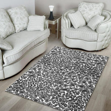 Load image into Gallery viewer, Gray Leopard Texture Pattern Area Rug
