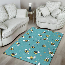 Load image into Gallery viewer, Bee Pattern Print Design BEE02 Area Rugs
