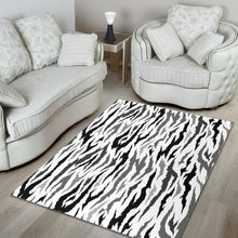 Load image into Gallery viewer, Gray Bengal Tiger Pattern Area Rug
