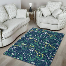 Load image into Gallery viewer, butterfly leaves pattern Area Rug
