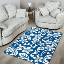 Load image into Gallery viewer, Plumeria Pattern Print Design PM013 Area Rugs
