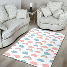 Load image into Gallery viewer, Cute rainbow clound pattern Area Rug
