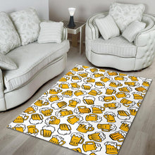 Load image into Gallery viewer, Beer design pattern Area Rug
