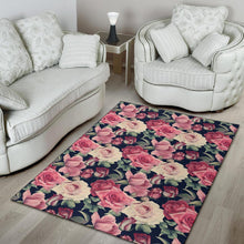 Load image into Gallery viewer, Rose Pattern Print Design RO05 Area Rugs
