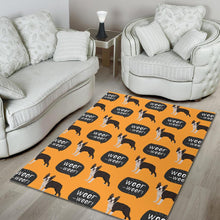 Load image into Gallery viewer, Boston terrier design pattern Area Rug
