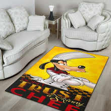 Load image into Gallery viewer, Goofy 'Don'T Trust A Skinny Chef' Area Rug
