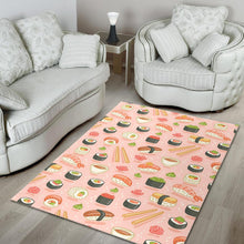Load image into Gallery viewer, Sushi Pattern Background Area Rug
