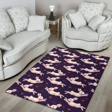 Load image into Gallery viewer, Rabbit Pattern Print Design RB016 Area Rugs
