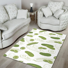 Load image into Gallery viewer, Cucumber sketch pattern Area Rug
