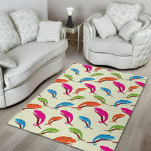 Load image into Gallery viewer, Colorful Chameleon lizard pattern Area Rug

