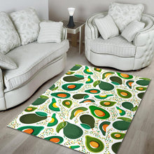 Load image into Gallery viewer, Avocado design pattern Area Rug

