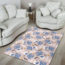 Load image into Gallery viewer, Cute peacock pattern Area Rug
