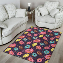 Load image into Gallery viewer, Donut Pattern Print Design DN03 Area Rugs
