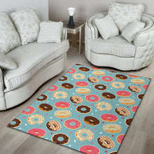 Load image into Gallery viewer, Donut Pattern Print Design DN04 Area Rugs
