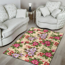 Load image into Gallery viewer, Summer Floral Pattern Print Design SF08 Area Rugs
