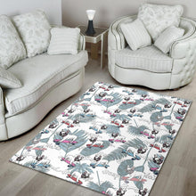 Load image into Gallery viewer, French Bulldog Skating Pattern Area Rug
