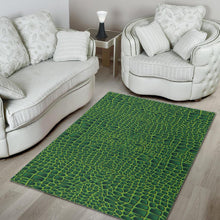 Load image into Gallery viewer, Crocodile Skin Printed Area Rug
