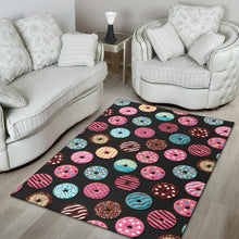 Load image into Gallery viewer, Donut Pattern Print Design DN02 Area Rugs
