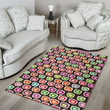 Load image into Gallery viewer, Colorful Apple Pattern Area Rug
