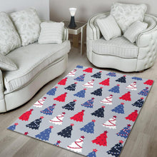 Load image into Gallery viewer, Christmas Tree Star Pattern Area Rug
