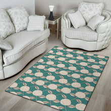 Load image into Gallery viewer, Hydrangea Pattern Print Design HD03 Area Rugs

