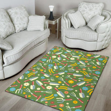 Load image into Gallery viewer, Gardening Pattern Print Design G06 Area Rugs
