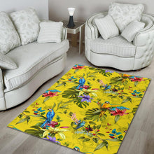 Load image into Gallery viewer, Colorful Parrot Pattern Area Rug
