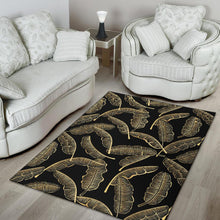 Load image into Gallery viewer, Banana Leaf Pattern Print Design BL07 Area Rugs
