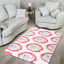 Load image into Gallery viewer, Hand drawn dragon fruit Area Rug

