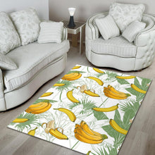 Load image into Gallery viewer, Banana Pattern Background Area Rug
