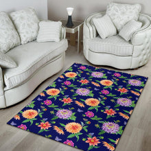 Load image into Gallery viewer, Dahlia Pattern Print Design DH010 Area Rugs

