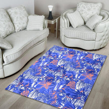 Load image into Gallery viewer, white bengal tigers pattern Area Rug
