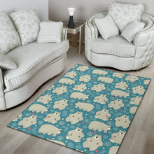 Load image into Gallery viewer, Bear Pattern Print Design BE04 Area Rugs
