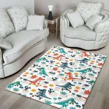 Load image into Gallery viewer, Cute Crocodile Pattern Area Rug

