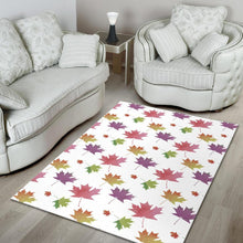 Load image into Gallery viewer, Maple Leaves Pattern Area Rug
