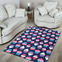 Load image into Gallery viewer, Cupcake Pattern Print Design CP04 Area Rugs
