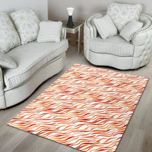 Load image into Gallery viewer, Fire flame watercolor pattern Area Rug
