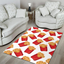 Load image into Gallery viewer, French Fries Theme Pattern Area Rug
