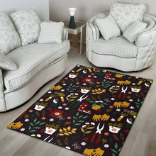 Load image into Gallery viewer, Gardening Pattern Print Design G05 Area Rugs

