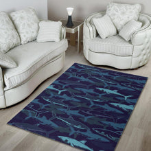 Load image into Gallery viewer, Shark pattern Area Rug

