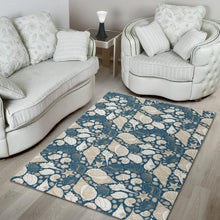 Load image into Gallery viewer, Shell Polynesian Tribal design pattern Area Rug
