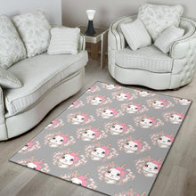 Load image into Gallery viewer, Rabbit Pattern Print Design RB07 Area Rugs
