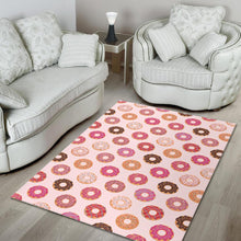 Load image into Gallery viewer, Colorful donut pattern Area Rug
