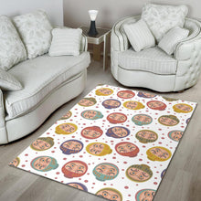 Load image into Gallery viewer, Daruma Dot Pattern Area Rug

